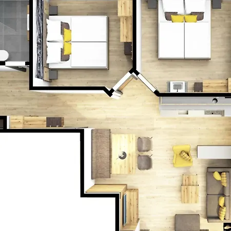 Arcade Appartement-fewo 4-bettwohnung Nr- 115c06 By Interhome Apartment *